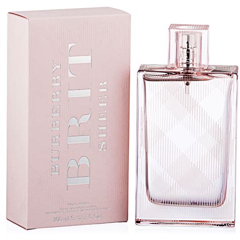 burberry brit sheer for her fragrantica|burberry brit sheer 100ml price.